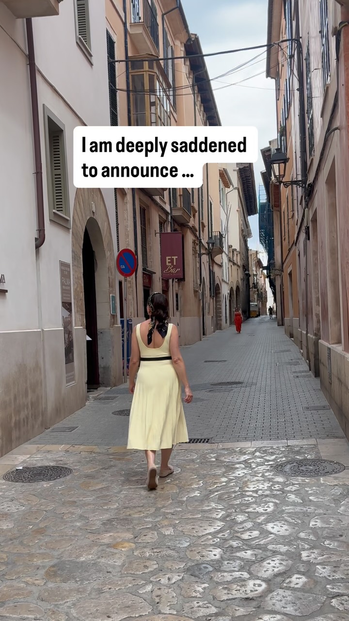 I am back home ??? but my heart and soul are still floating in the turquoise waters of Mallorca? I will be catching up on emails and phone calls starting this Monday. Thank you all for your patience during my time off.