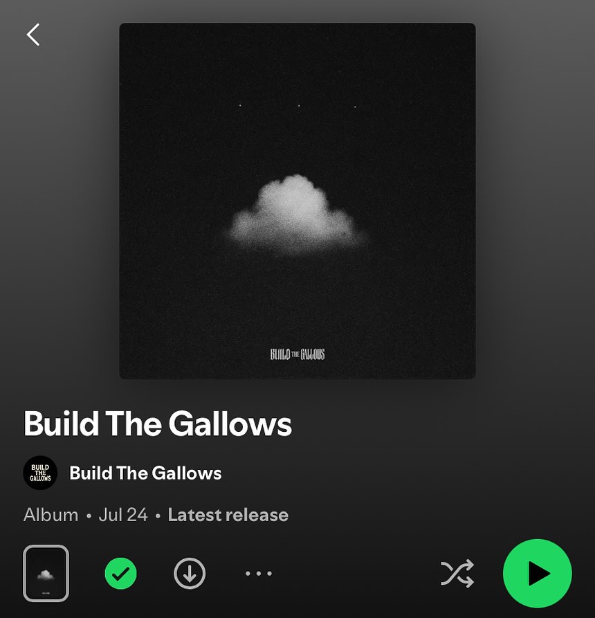 My latest album mix was for @buildthegallowsband 🤘🔥Check them out on all platforms #punk #punkrockmusic #denver #mix #ifandonlyifproductions #nyc #records #buildthegallows
