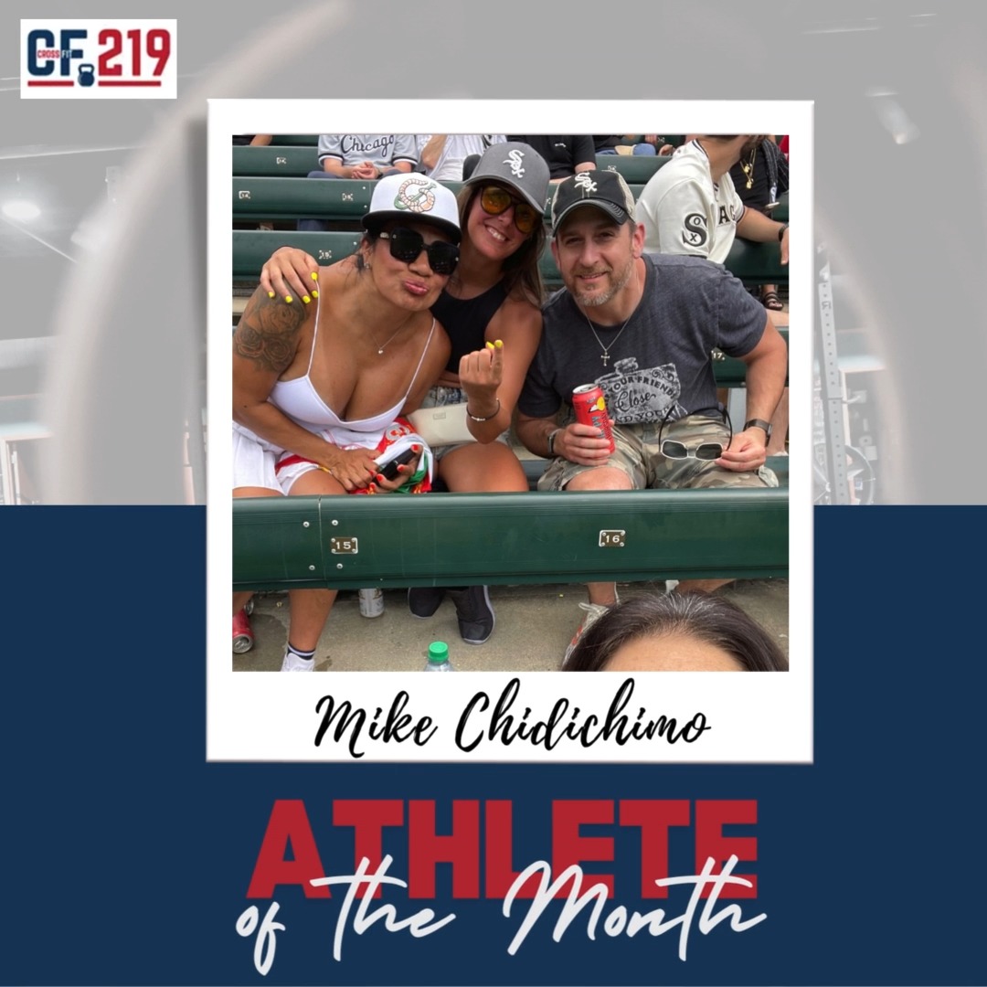 Professionally: leads software teams.
Recreationally: gets emotionally attached to GHDs.
Mike came to CF219 thinking CrossFit looked like chaos (correct). But after one intro class, he fell in love—with the workouts, the people, and definitely not the bike. He once said he’d rather fight a great white shark than do overhead squats. And honestly? We believe him.
He’s here for the community, the sweat, and the chance to maybe, one day, unlock a bar muscle-up without blacking out mid-swing.
Catch Mike in class doing devil presses with a smile and politely avoiding the assault bike like it owes him money.