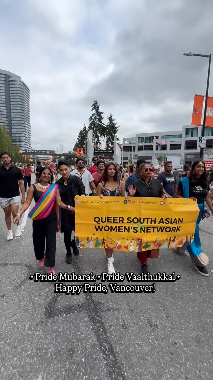 We had so much fun marching in Vancouver’s Pride Parade for the third year!✨
Thank you @shervancouver for inviting QSAW Network to walk with you 💛🌈
•••
#pride #pridevancouver #vancouverpride #vps #queerseai #queerasian #queersouthasian #qtpoc