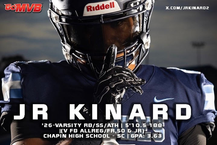 Football Coaches: Relentless. Versatile. College-ready. '26 RB/SS J.R. Kinard does it all—offense, defense, and special teams. Coaches looking for a high-impact player,
#RecruitToWatch #JRKinard #ChapinFootball #ClassOf2026 #NextLevelTalent #hsfootball #ncaarecruit #studentathlete