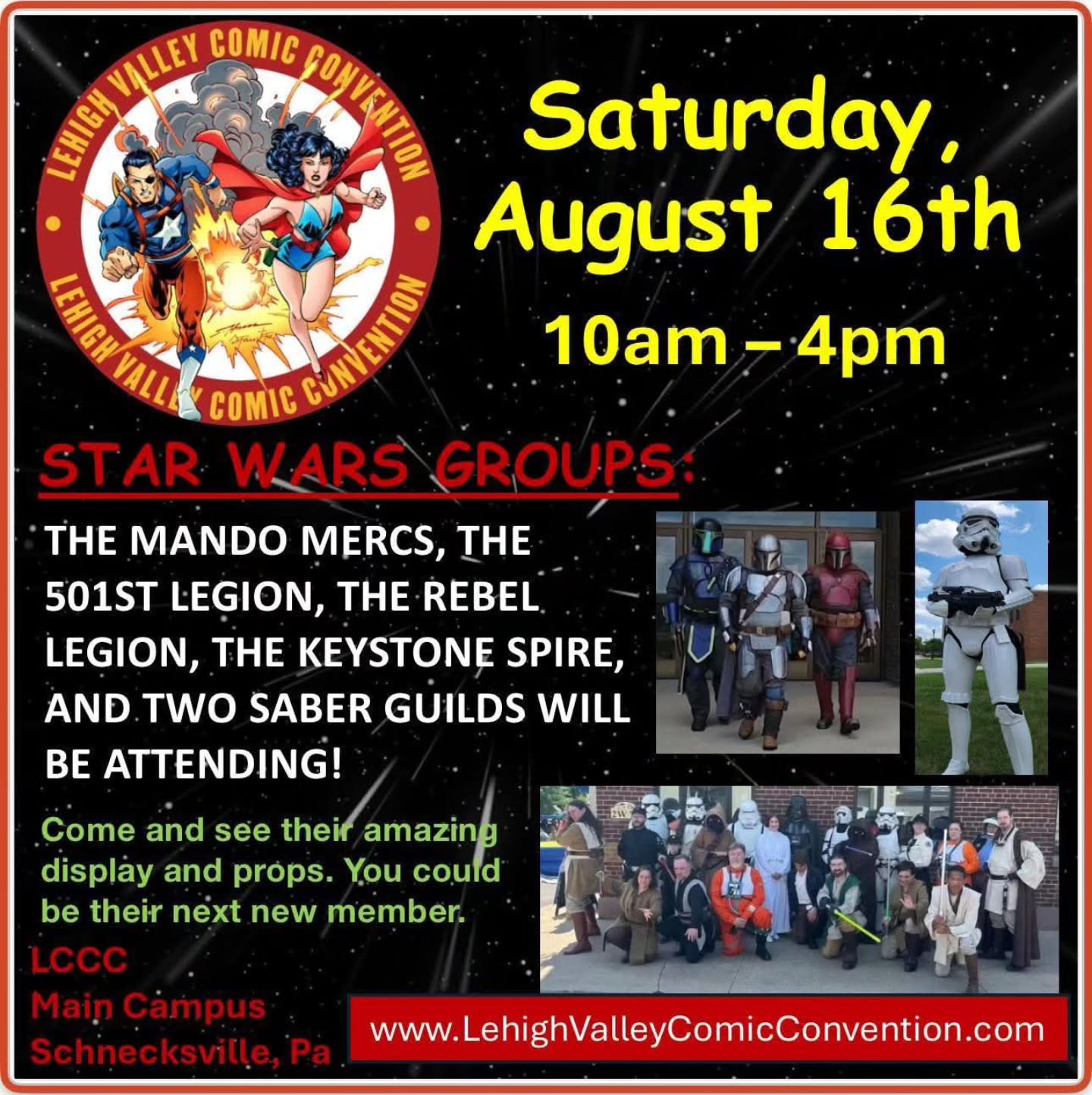 Check out the Spire this Saturday at Lehigh Valley Comic Convention in the Cosplay area!
🗝🪨🛕
www.keystonespire.com