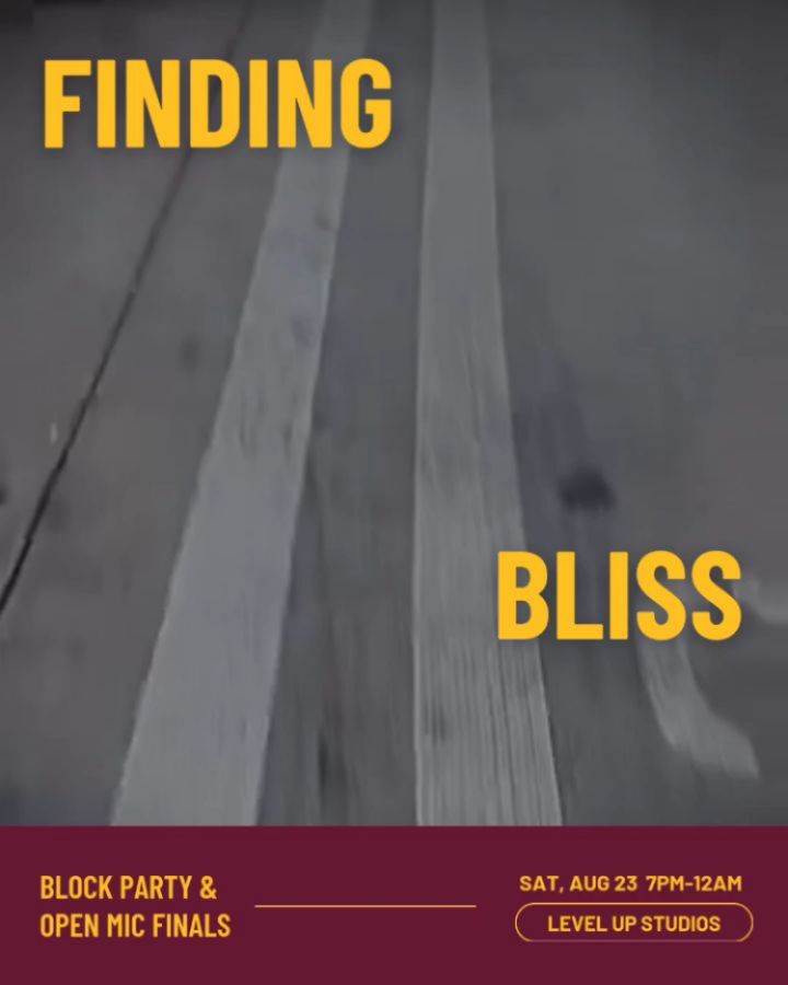 Don't miss Finding Bliss from our teacher @_skittlez.07 at Summer Block Party
🗓 Saturday Aug 23, 7pm-12am
📍 Level Up Studios
#summer #blockparty #openmic #dance #performance