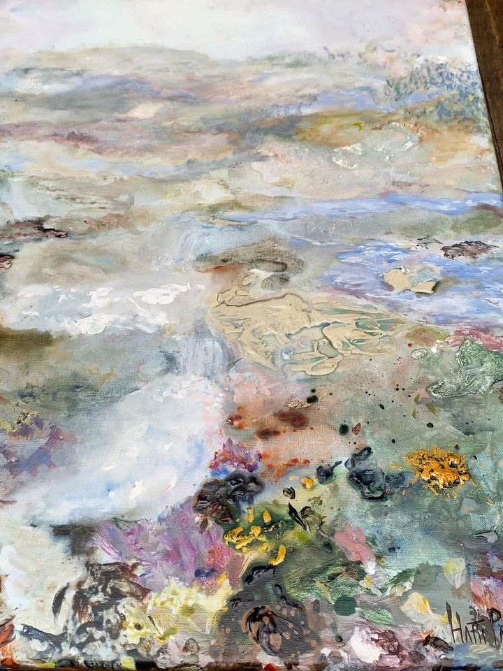 Our new SUMMER COLLECTION by the amazing ? HATTI PATTISSON ? I wanted to video some of the pieces and post them as you can really appreciate the thick layers of acrylic and rich colours on the canvas. Such BEAUTIFUL pieces, inspired by Hatti's Scottish surroundings and trips to Skye. Abstract but not too daring - these are for clients who LOVE colour and mystery. The paintings are soft and warm and make a room so inviting . They celebrate the power and drama of our Celtic landscape and the magic ✨ of those myths and legends so famous in Scottish folklore. DM me for what is still available and I can send though all videos and information x #artgallery #artwork #luxury #artforsale #artcollector #scottish #artlovers #buyart #countryhousestyle #countryhouses #skye