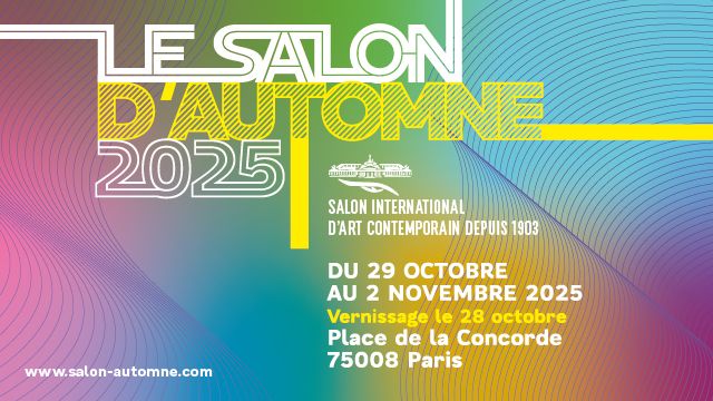 Quelle joie d'être à nouveau sélectionnée pour exposer au Salon d'Automne