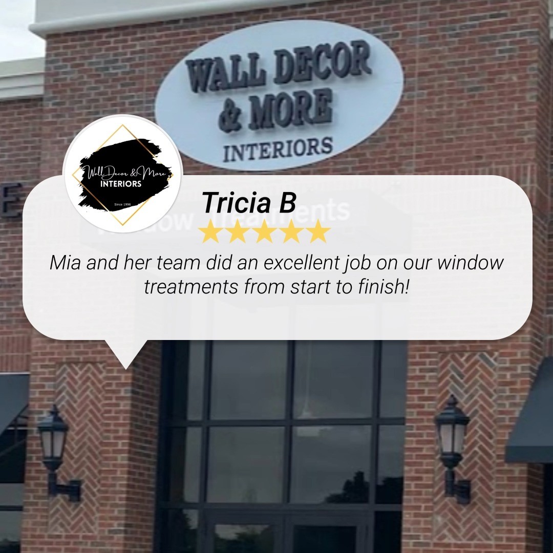 Thank you, Tricia, for your recent 5-star review. It was great to work with you!