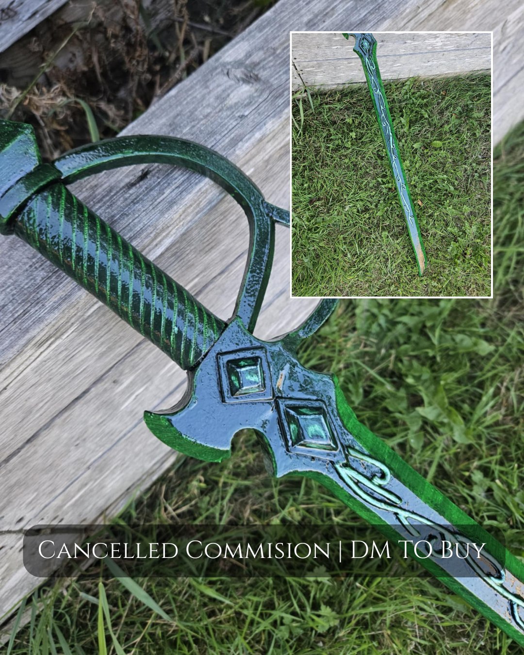 ⚔️ The Armoury is OPEN | Please Share ⚔️
I’m starting something new this week — the TTC Armoury Drop.
4 handcrafted foam weapons. 4 days to give them the spotlight.
✨ Each one is one-of-a-kind.
✨ Carbon-cored, LARP safe, hand-painted.
✨ Ready to ship now.
💬 Small biz honesty: a couple of these were commissions that fell through, so now they’re up for grabs.
Which one would you wield? ⚒️🩸🟢
⚒️ Anvilbreaker Hammer (£100, code: ANVIL15)
🟢 Cancelled commission - Green Sword (£90 DM To Buy)
🟢 Cancelled commission - Green Spear SOLD
🩸 Bloodwrought Fang Sword (£100, code: FIRSTFANG)