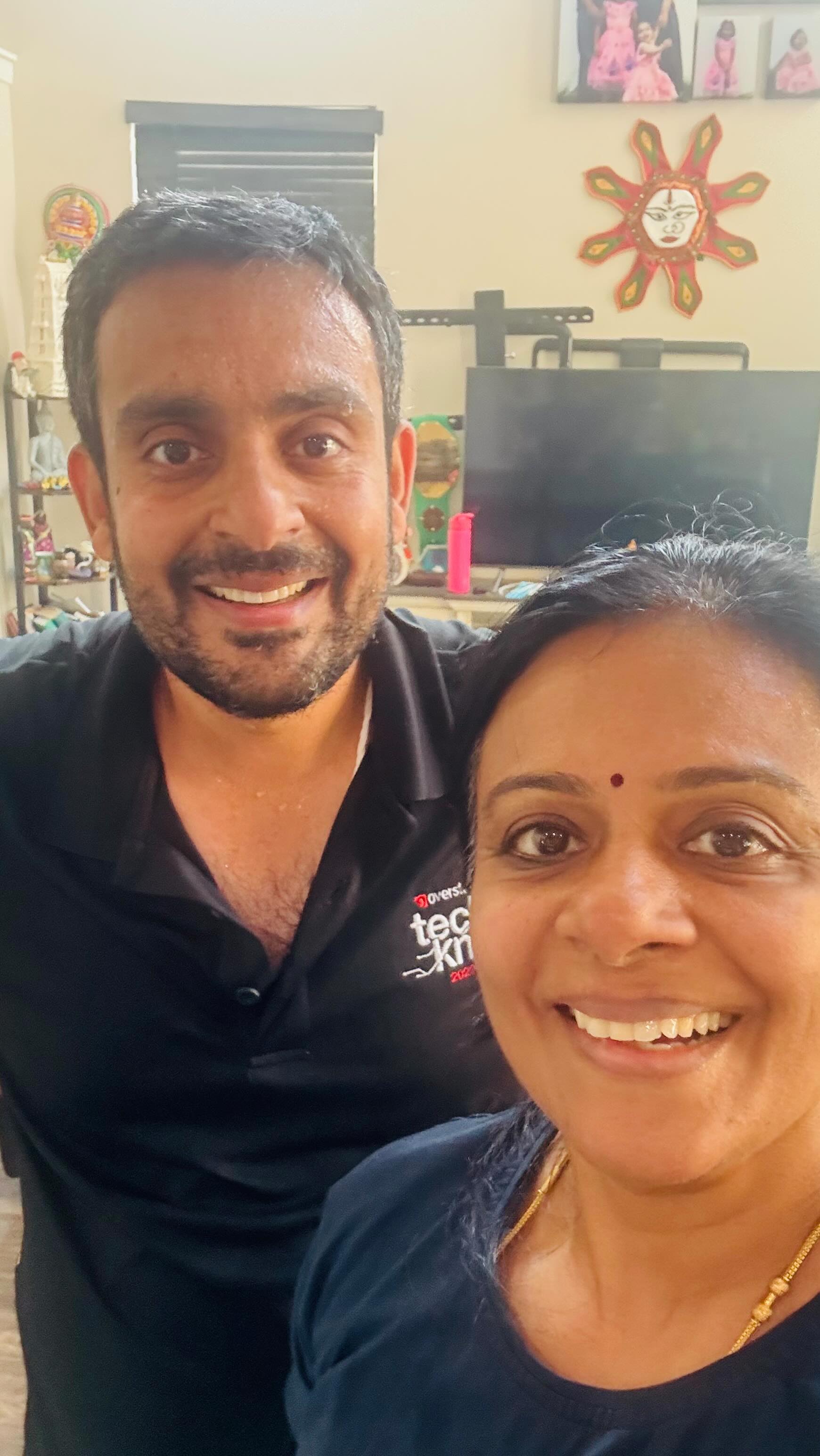 Special workout today with my little brother — he matched my work and rest timings! First session after a long break, felt great. Completed 10 rounds 💪 Thanks Coach B and @toic.fit for the workout !!