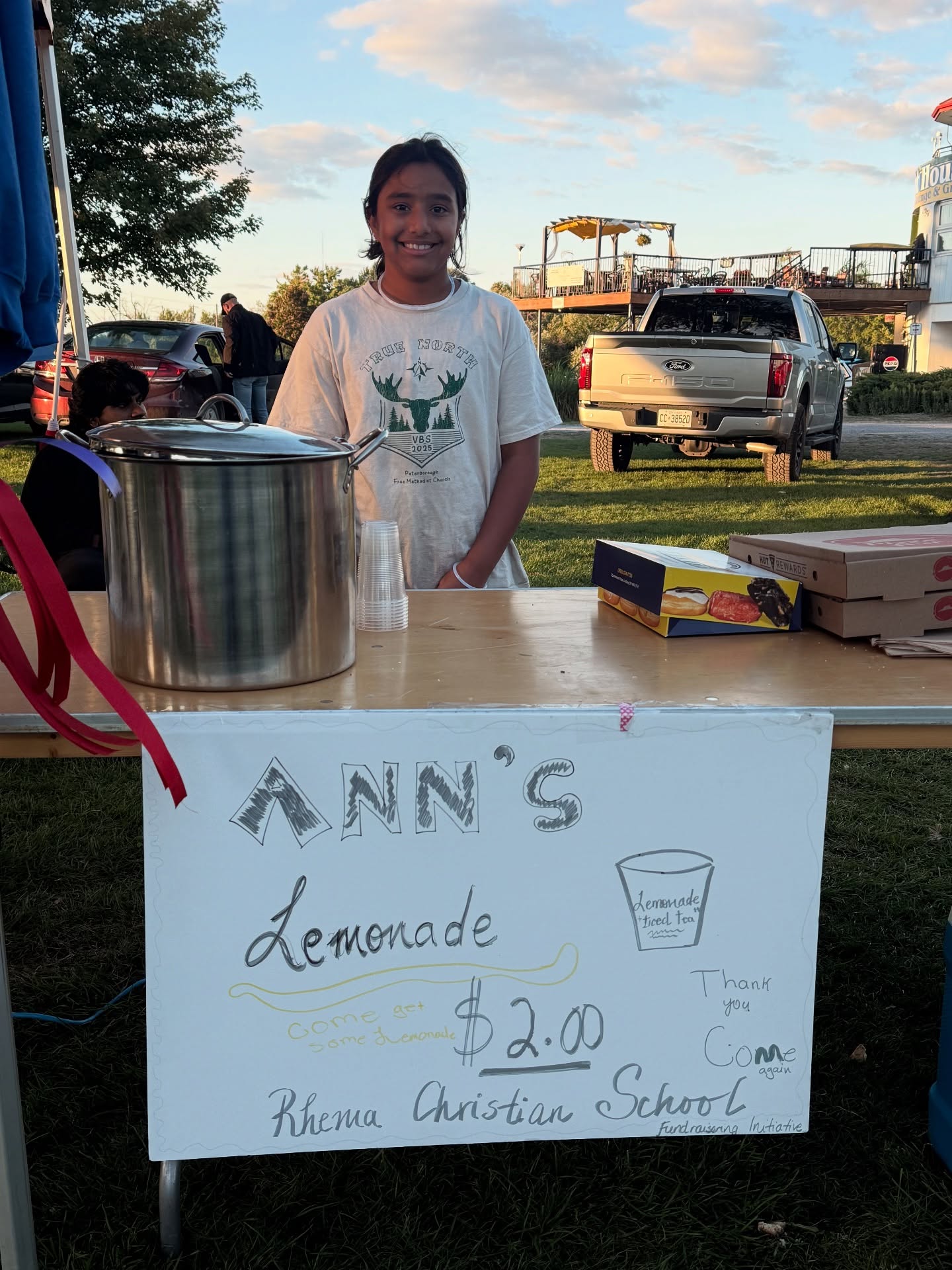 Come on down to Del Crary Park for some lemonade! One of Rhema’s very own is selling lemonade at The Good News Festival to raise money for Rhema! Come on down and support our students, and enjoy some great music! #goodnewsfestival #supportourstudents #rhemachristianschool