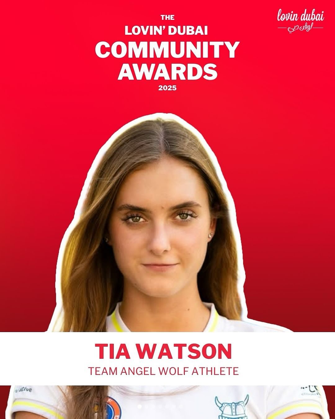 PLEASE VOTE for @_little.x.wolf_ ✨
THANK YOU @lovindubai ... this was a lovely surprise to see that our own TIA WATSON @_little.x.wolf_ has been nominated in the:
‘Lovin Dubai Community Awards’
- Lovin’ RISING STAR category ⭐️
PLEASE DO GO AND VOTE FOR HER!!!
https://lovin.co/lovins/
(link also in @lovinbrand_bio)
Do check out all the categories - many our friends, POD, POD mums & disability advocates are there - all deserving to be recognised 💚
*************
Repost from @lovinbrand_
•
Known as Little Wolf, Tia helps lead Team Angel Wolf, championing inclusivity for People of Determination through sport and community events. 🌟💪
🏆 Tia is nominated for the Rising Star Award, and voting is open until September 11. Don’t miss your chance to celebrate the people making a real impact! Winners will be revealed at Lovin Dubai’s very first awards night!
👉 Click the LINK IN BIO to cast your vote!
@_little.x.wolf_
#lovins #lovindubai #sendittolovindubai