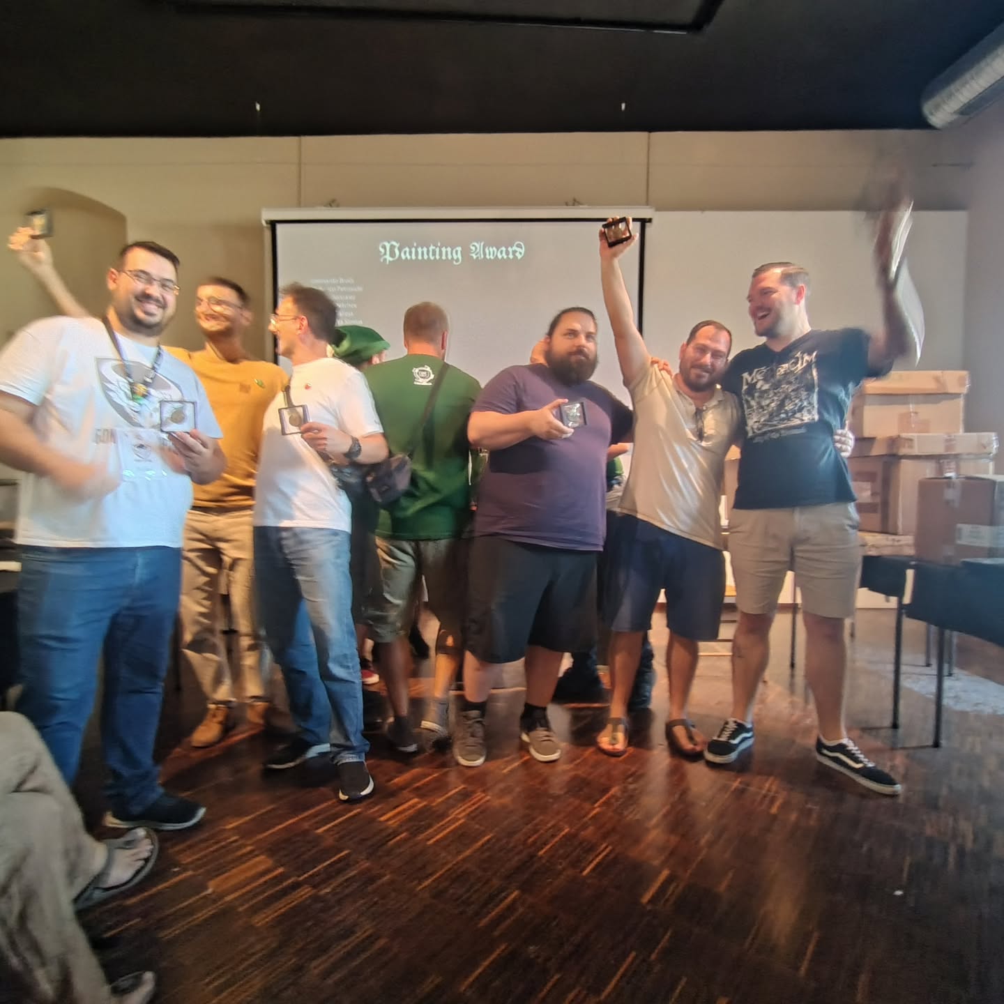 🇮🇹Premiazioni Mordheim World Tournament
🇬🇧Award of Mordheim World Tournament
First place : faction Lumen Obscura
Second place: faction the alchemist
Third place: faction Crusader of Sigmar
A Wonderful event that end today the 7 of September.
We thank @mordheim.italia for the effort on this event, @bivacco.vicenza for their's special artisan that bring more than 16 tables, @bolognheim for the costume and the vibe. Special thanks to our college @fluid_artwork_lab and @_villanora_ that with us, have reported the event!
Stay tuned! In a few days we will post the video of the interview that we made!
#mordheimitalia #mordheimwolrdtournament #mwt25 #mordheim