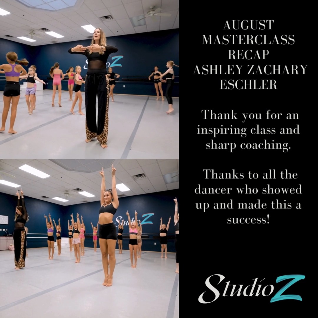 Ashley Zachary Eschler lit up Studio Z. ?
Itβs been almost a month, and the growth still shows in our dancers who attended! ?
This is just a small sample of what Ashley covered.
Huge thanks to Ashley for the coaching and inspiration. ?
Grateful for every dancer who showed up ready to work. ?
Comment your favorite moment and tag a friend who should join the next one.
? @nickwarrington
#StudioZ #AshleyZacharyEschler #DanceMasterclass #ContemporaryDance #LyricalDance #DanceTraining #PerformingArts #DanceCommunity #StudioLife #DancersOfInstagram