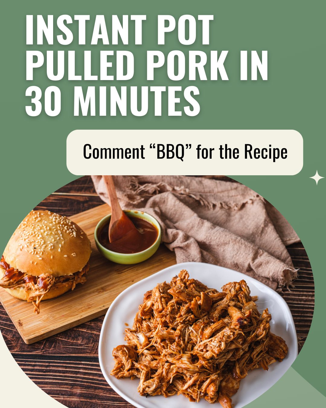 Short on time but craving something homemade and delicious? Here’s your new weeknight hero: Instant Pot pulled pork in just 30 minutes. Perfect for busy days, post-workout fuel, or impressing the whole family (with hardly any effort).
ㅤ
Want the full recipe? Comment “BBQ” below and I’ll send it your way!
ㅤ
#QuickDinner #WeeknightMeals #HealthyComfortFood #EasyRecipes #FamilyFriendlyMeals #BusyDayCooking #InstantPotRecipes #MealPrepMadeEasy #ProteinPacked #FitnessFuel #PromptPilatesEats #QuickAndTasty #NotAChef