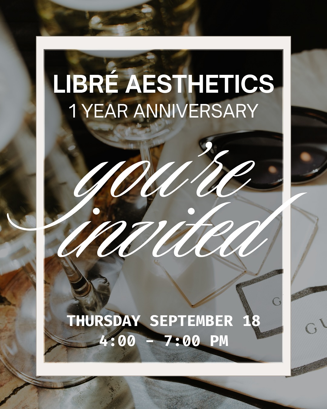 LibrĂŠ is turning ONE, and youâre all invited to join us in the celebration! đĽł
Join us on Thursday, September 18th from 4pm-7pm as we celebrate one amazing year of beauty, growth, and your incredible support. Weâre beyond grateful for the love, trust, and community youâve given us! đ
BONUS:
⨠Bites, sips, raffles, & our BIGGEST promos of the year
⨠First 25 RSVPs & attendees receive exclusive gift bags
⨠Sign up for a membership and receive a $100 bonus and a bonus raffle entry
⨠Buy an injectable or resurfacing package for a chance to win 50 FREE units of Tox (2 winners!)
Bring your friends + family and come celebrate with us đĽ
đ RSVP now by calling 331-806-3975 or sending us a DM
Letâs make this milestone unforgettable! đ¤
#wheaton #smallbusiness #womanowned #veteranowned #naperville #chicago #celebrate #oneyear