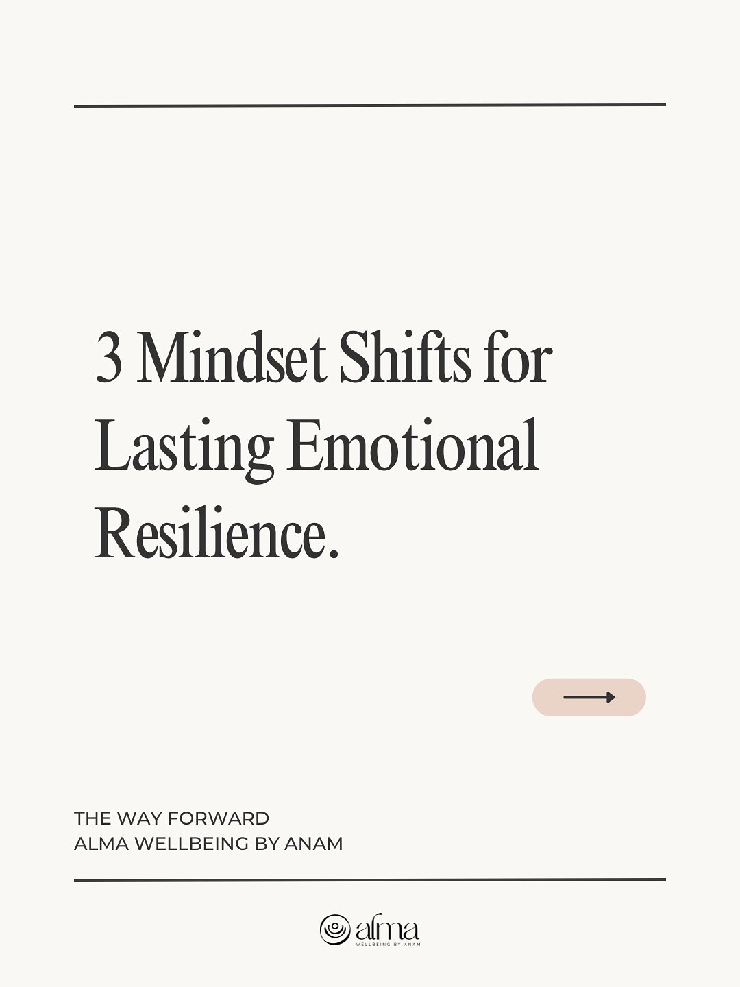 “Building Emotional Resilience During Tough Times”
Life will always bring moments of uncertainty and challenge. But resilience isn’t about never falling, it’s about rising each time with greater clarity, calm, and trust in yourself.
🧗🏻Every setback carries the seed of growth. Every storm reveals your strength. And every transition can become an opening to step into a deeper, truer version of you.
✨ You already carry the resilience you seek, coaching simply helps you remember.
The Way Forward!
Alma Wellbeing by Anam.
#emotionalresilience #mindsetmatters #holisticliving #lifetransitions #AlmaByAnam #coach #wellness