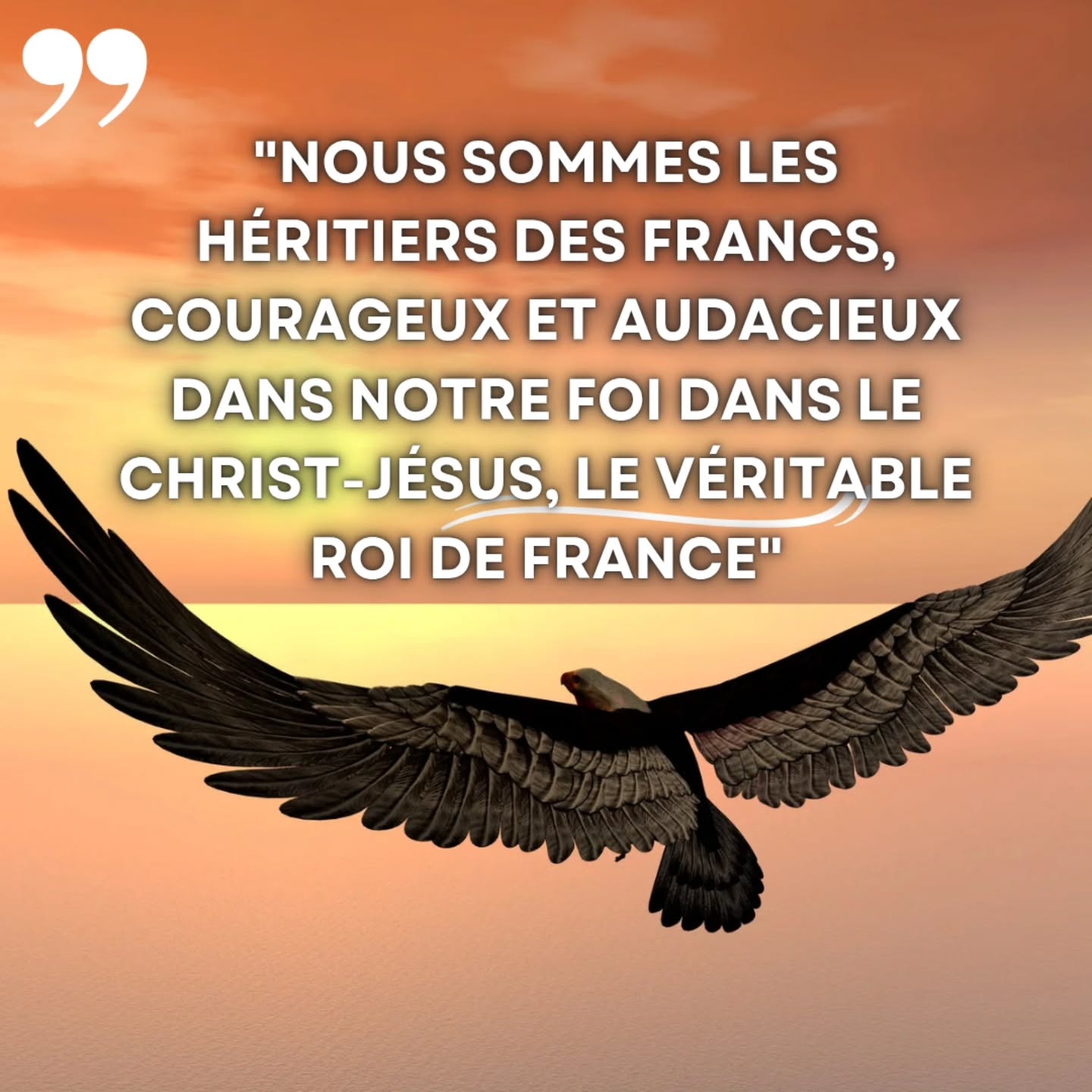 "Nous sommes les héritiers des francs, courageux et audacieux dans notre foi dans le Christ-jésus, le véritable Roi de France"
Amen 🙏 🙏 🙏
#foi #foichretienne #dieuestbon #dieuestjuste #dieuestamour #saintesprit #christjesus #roi #france🇫🇷 #heritier #courage #audace #amen