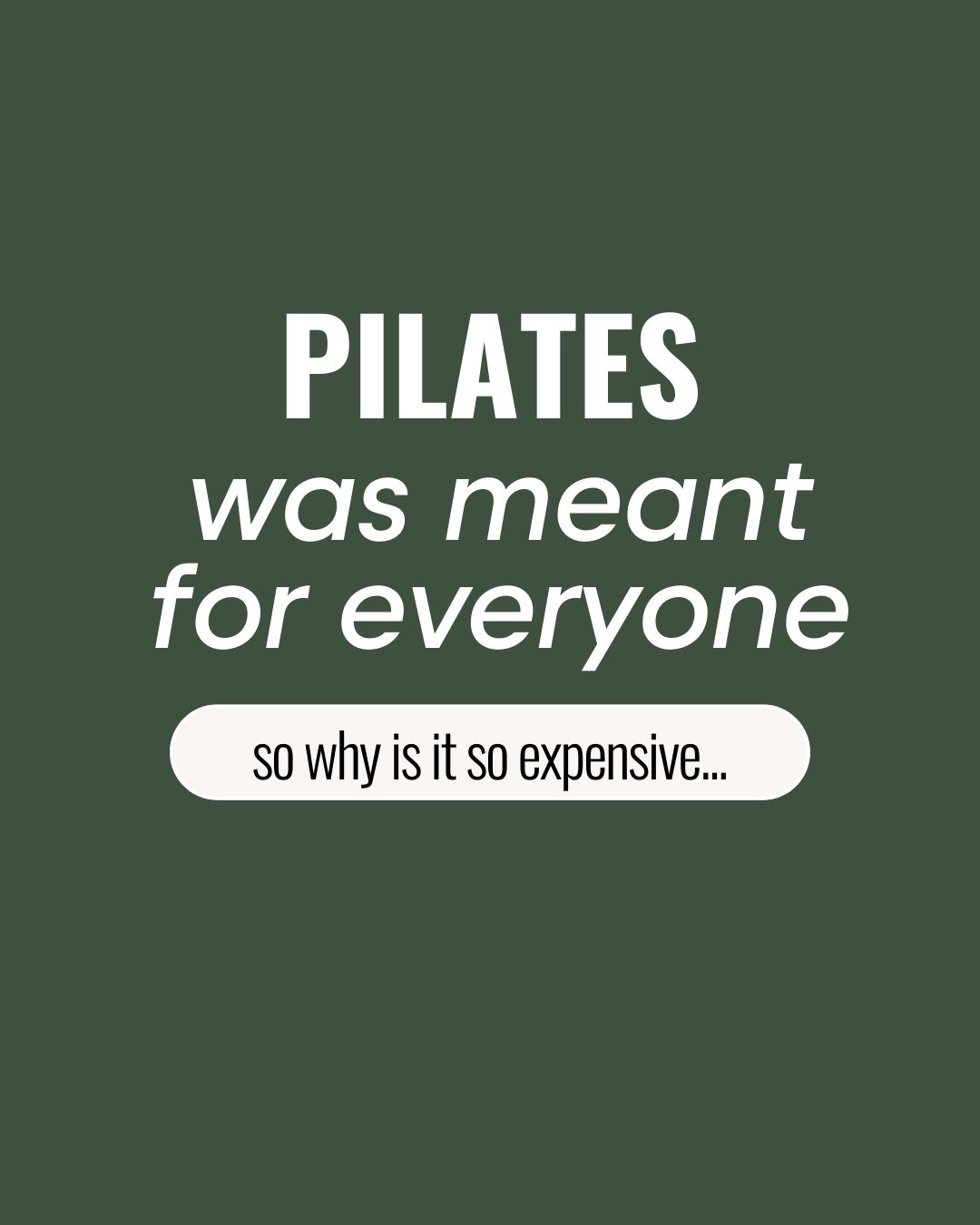 Why does something meant for everyone feel so exclusive (and expensive)? 😅 Here’s the secret: Pilates should fit your body, your life, and your budget. That’s why Prompt Pilates is different—personalized workouts that don’t break the bank. Tag a friend who’s interested in affordable Pilates options. Next week we’ll be breaking down the cost of a Pilates class in our blog.
ㅤ
#AffordablePilates #WontBreakTheBank #PilatesOnABudget #NoContracts #NoHiddenFees #Pilates #PilatesWorkout #PilatesLovers #PilatesAtHome #PilatesStrong #MoveYourWay #PilatesClass #PilatesOnline #PromptPilates