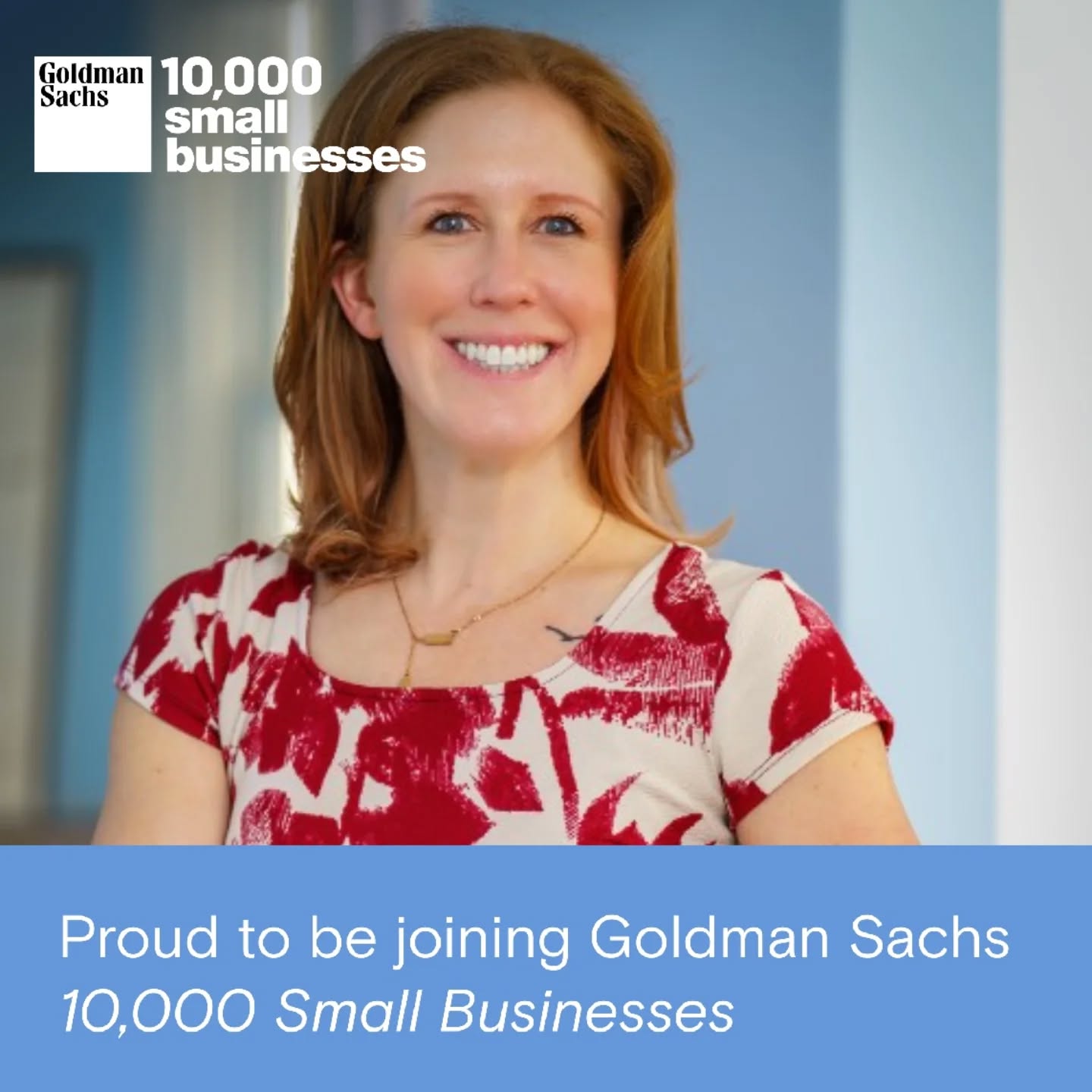 Exciting personal news. I have been accepted into Goldman Sachs 10k Small Businesses which starts Monday! Thank you to the entire team, I can't wait to get started. As someone who transitioned out of another career to build my business with no formal business background, I've managed to do a pretty good job surviving the last 10 years, but now it is time to grow, (and maybe know what I am doing). #backtoschool #10ksb