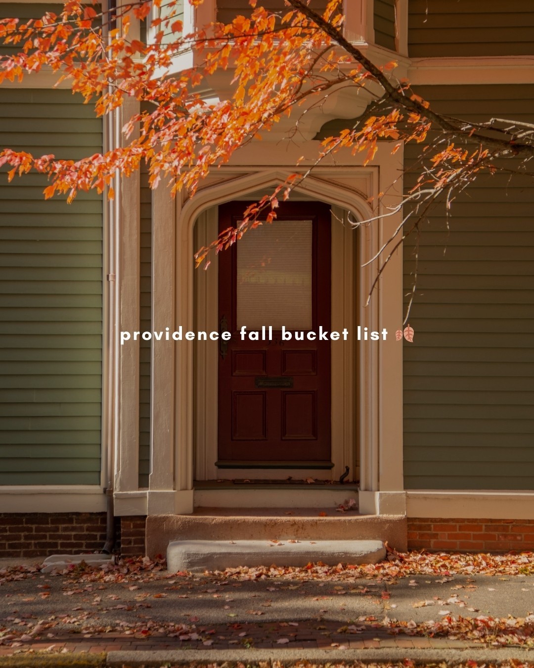 Fall in Providence is here! ??☕??
? Save this post to start checking off your fall bucket list! #autumnequinox