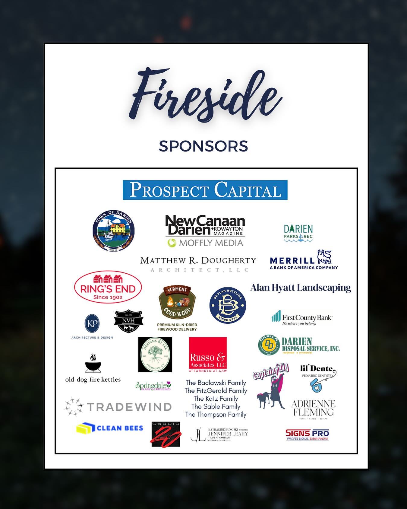 The countdown to Fireside 2025 is on! We’re only two weeks away from our annual fundraiser. Join us for a night of fires, drinks, and live music! ?? #darienct #dariennaturecenter #darienevents