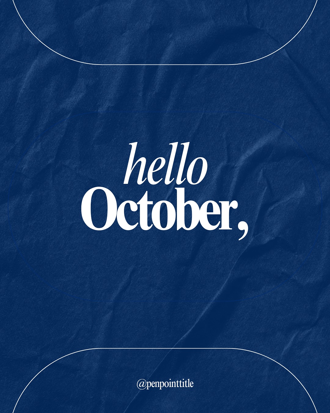 Wishing all of you the best this October, new opportunities and success! Letโs make this month amazing together ๐๐ป #october #motivational #realtor #penpointtitle