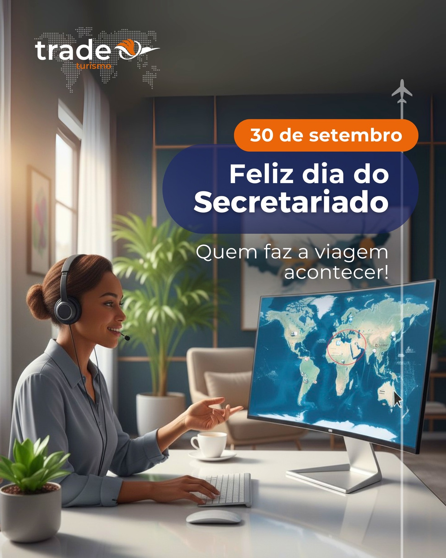 Hoje é dia de homenagear quem faz a engrenagem das viagens corporativas girar: secretárias e assistentes que cuidam de cada detalhe com carinho e agilidade. ?✈️
São elas que ligam, confirmam, organizam e antecipam problemas, muitas vezes sem aparecer nos holofotes, mas responsáveis por viagens mais seguras e menos estressantes para todos. ❤️
Marque aquela profissional que sempre resolve tudo e conte pra gente: qual foi a maior prova de dedicação que ela já fez por aí? ?
#diadosecretariado #tradeturismo #vemsertrade