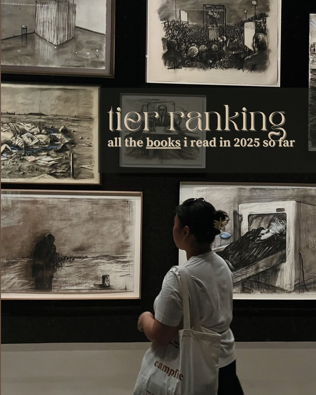 — quarter 3 book tier ranking (jan-sept)
if you’ve been hanging around, you already know but: i’ve been crashing out over The Bone Season series and will continue for the foreseeable future. the further i get into Mime Order the more i appreciate the magic system and character relationships from the first book, which already had me wrapped around its non-existent fingers.
i went from peacefully absorbing the magical dagger-and-cloak adventure of Wheel of Time to staying awake until 3am reading the adventures of paige mahoney. i don’t know if this is on me being a mood reader or i’m just going off the rails. unfortunately, i do not know how to be nonchalant.
someone once said that everything you’re drawn towards is a piece of you that’s attempting to speak back. so i guess this is me letting literature call to me, letting myself get pulled every which way.
i’m looking forward to how this tier list will look like at the end of the year