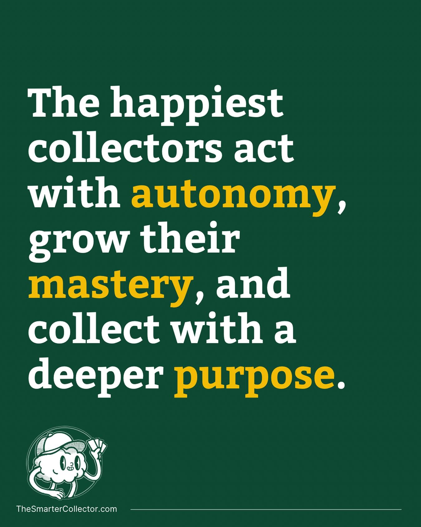 Think about the collectors you admire most. They’re not necessarily the ones with the biggest grails or the largest showcases. They’re the ones who carve their own lane. They pick up the cards that speak to them, even if they’re not the hottest thing on Instagram. They keep learning and sharpening their knowledge, whether it’s set details, player history, or spotting opportunities others miss. And above all, they have a reason for collecting that goes beyond profits: nostalgia, connection, curiosity, or simply love of the cards.
Autonomy. Mastery. Purpose. That’s what keeps a collection feeling alive instead of just being a stack of cardboard.
What part of the hobby gives you the most fulfillment?
#sportscards #thehobby #collecting #topps #upperdeck #paniniamerica #baseballcards #hockeycards #basketballcards #soccercards #whodoyoucollect