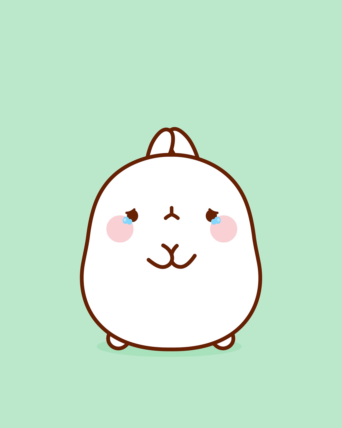 What you feel is valid, it’s real. Molang will always bring you a safe space 💚 #MentalHealthDay
.
If you feel down, don’t hesitate to watch our Molang Kindness Club videos on youtube ❤