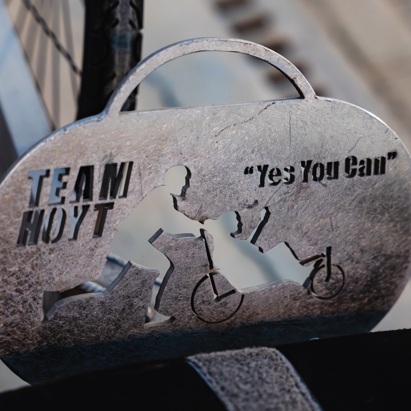 “Yes You Can.”
This simple phrase changed everything.
Team Hoyt, a father and son who raced together against all odds, became our greatest inspiration to start racing with Rio.
Their story showed us that inclusion isn’t about limits… it’s about love, belief, and the power of we.
Every finish line we’ve crossed as Team AngelWolf began because of this message.
#YesWeCan #TeamHoyt #TeamAngelWolf #Inclusion #Inspiration #DisabilityAwareness #InclusiveSport #FamilyGoals #BeAnIncluder @teamhoytofficial
📸 @jeremycope