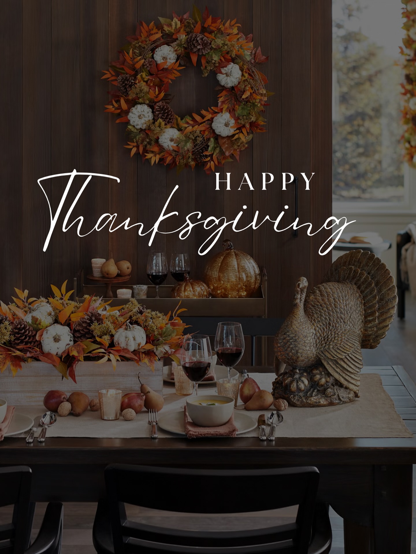 Wishing you a happy and cozy Thanksgiving!
We're grateful for our friends and family who make our career possible. Your support means the world to us, and we're thankful for the opportunity to help you with your home journey and real estate needs.
As the colder seasons approach, we wish you a warm, healthy, and joyful holiday season.
- Medorann and Jordan