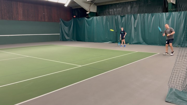 Cavan Donnelly and Violetta Li are practicing for the Les Petits As American qualifying event in Miami. This week, they will compete against the top 16 U14 boys and girls to advance to France and participate in the most prestigious U14 tournament in the world. We wish them the best of luck as they follow in the footsteps of legendary tennis players like Novak Djokovic, Andy Murray, Rafael Nadal, Martina Hingis, Carlos Alcaraz, and many others who have graced this tournament.
.
.
.
.
. #mountainsideracquetclub #tennis #youthtennis #lespetitas