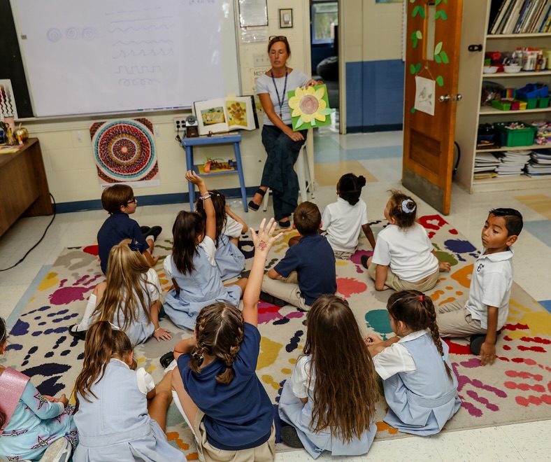 Our little artists had a blast exploring the magic of art with Kusama-inspired dot pumpkins! 🎨
Led by Mrs. Wagner, they asked questions, experimented with colors and shapes, and discovered the joy in every brushstroke.
Creativity was in full bloom, and the results were as vibrant as their imaginations!