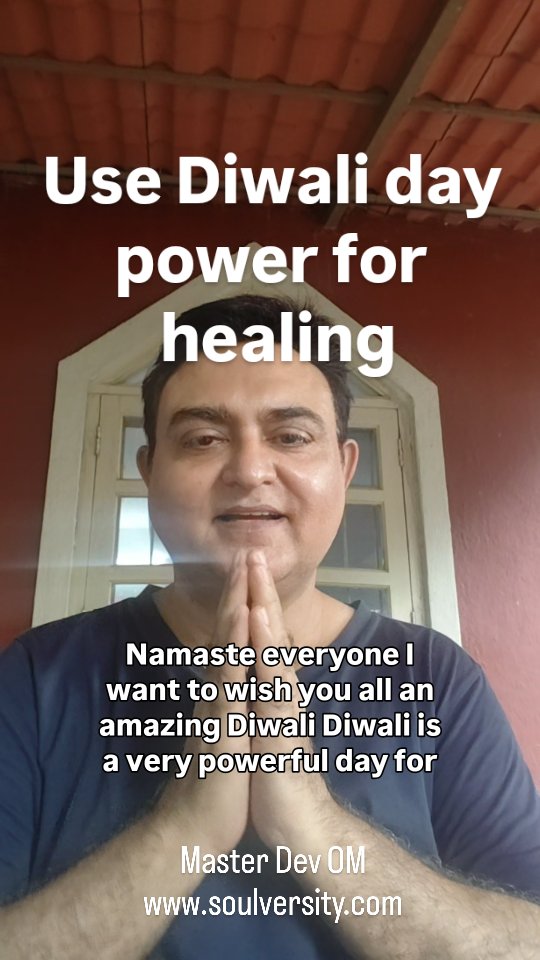Diwali is the most powerful day for healing. Please use this day to heal yourself. The permanent and best healing comes from the light. This is the festival of light, and as we light the lamps outside, we should also light a lamp inside us.
You are a being of light. You are made of light. All this darkness is just an illusion. Beyond this, you are free, and you are light. So, let no darkness around you stop you. Be the light, live the light, and spread the light. I wish you the happiest Diwali and a life full of light. 🙏🏻
Master Dev OM
Soulversity.
Comment 'light' if you resonate with this
Meditation and mindfulness. Conscious life. Light being. #diwali #diwali2025 #diwalihealing #deepavali #diwalivibes✨
