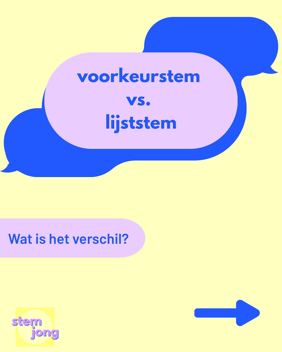 🗳️Voorkeurstem of lijststem… wat is het verschil?
Bij verkiezingen stem je niet alleen op een partij, maar op een persoon van die partij. Met jouw stem kun je laten zien wie jij graag in de Tweede Kamer ziet zitten!💪Help jij jongeren de Kamer in te komen?
Check onze stemtool om te zien hoe je je voorkeursstem slim inzet voor een jonge kandidaat!
Voor meer info over voorkeurstemmen, voorkeurszetel en hoe wordt bepaald hoeveel stemmen er nodig zijn voor een voorkeurszetel check je onze Q&A op de website (link in bio!).
#stemjong #voteyoung #stemmen #kiesrecht #voorkeurstem #voorkeursstem #voorkeurszetel #stemrecht #verkiezingen #tweedekamer #tweedekamerverkiezingen #tkv #verkiezingen2025 #stemmen2025 #denhaag #jongenbetrokken #politiek #lijsttrekker #lijststem #politieknederland #politiekmakkelijk #jongerenparticipatie