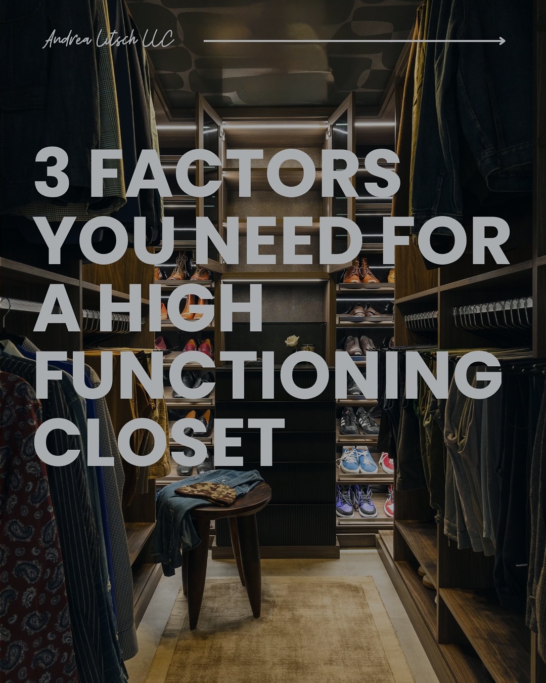 You can spend $$$ on bins & baskets but if these 3 things aren’t dialed in you’ll still be frustrated every morning with your closet.
➡️ Swipe for my go to formula to create a closet that actually works for you
💾 Save this post or share with someone who is ready for a closet refresh.
#ClosetDesign #ClosetGoals #ClosetInspo #CustomCloset #ClosetOrganization #YourFriendTheClosetDesigner