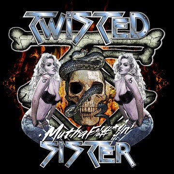 Twisted Sister -T-shirt, backdrop…fun