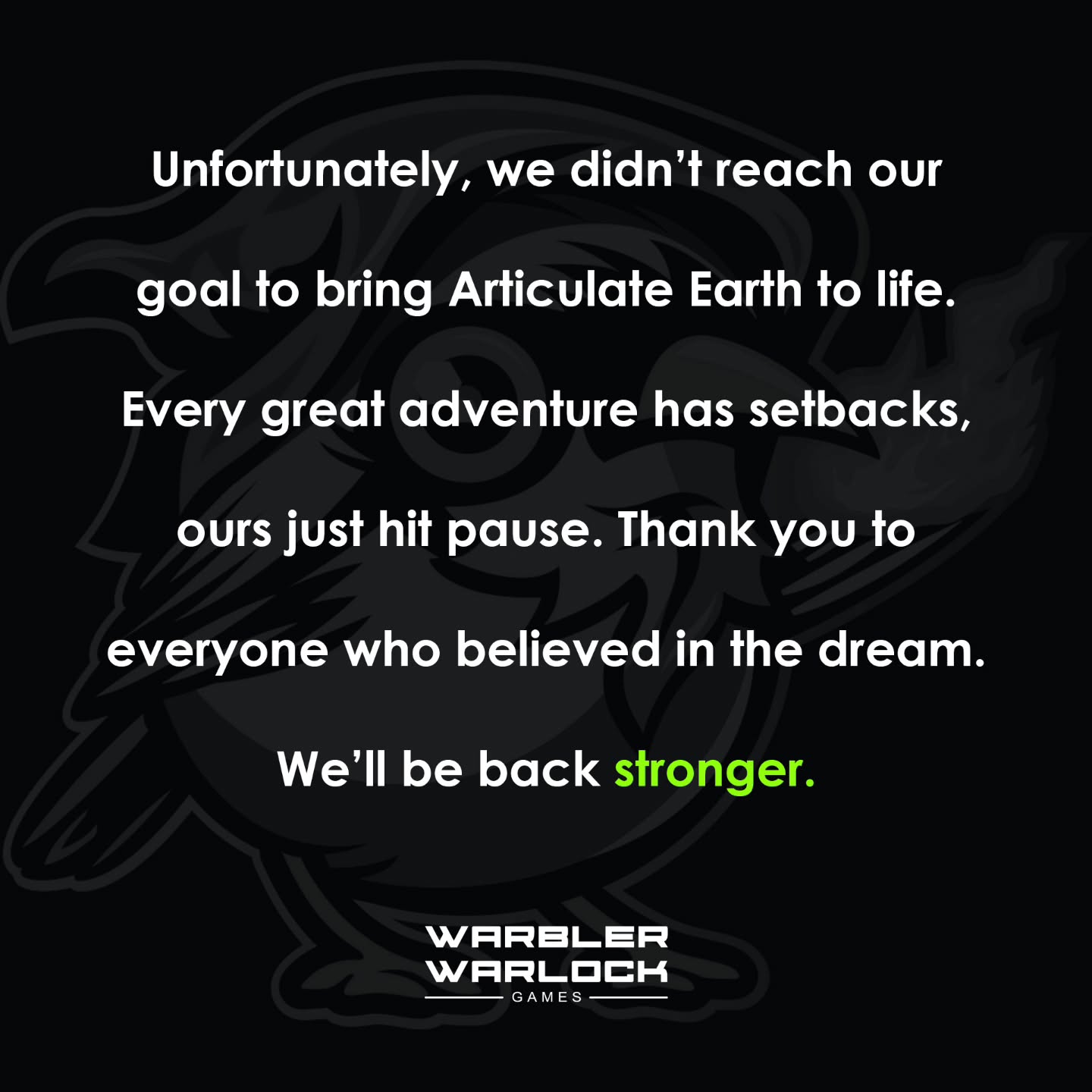 Coming back stronger 💪....
#Warblerwarlock #warblerwarlockgames #boardgaming #boardgames #nextchapter #comeback #thankyou