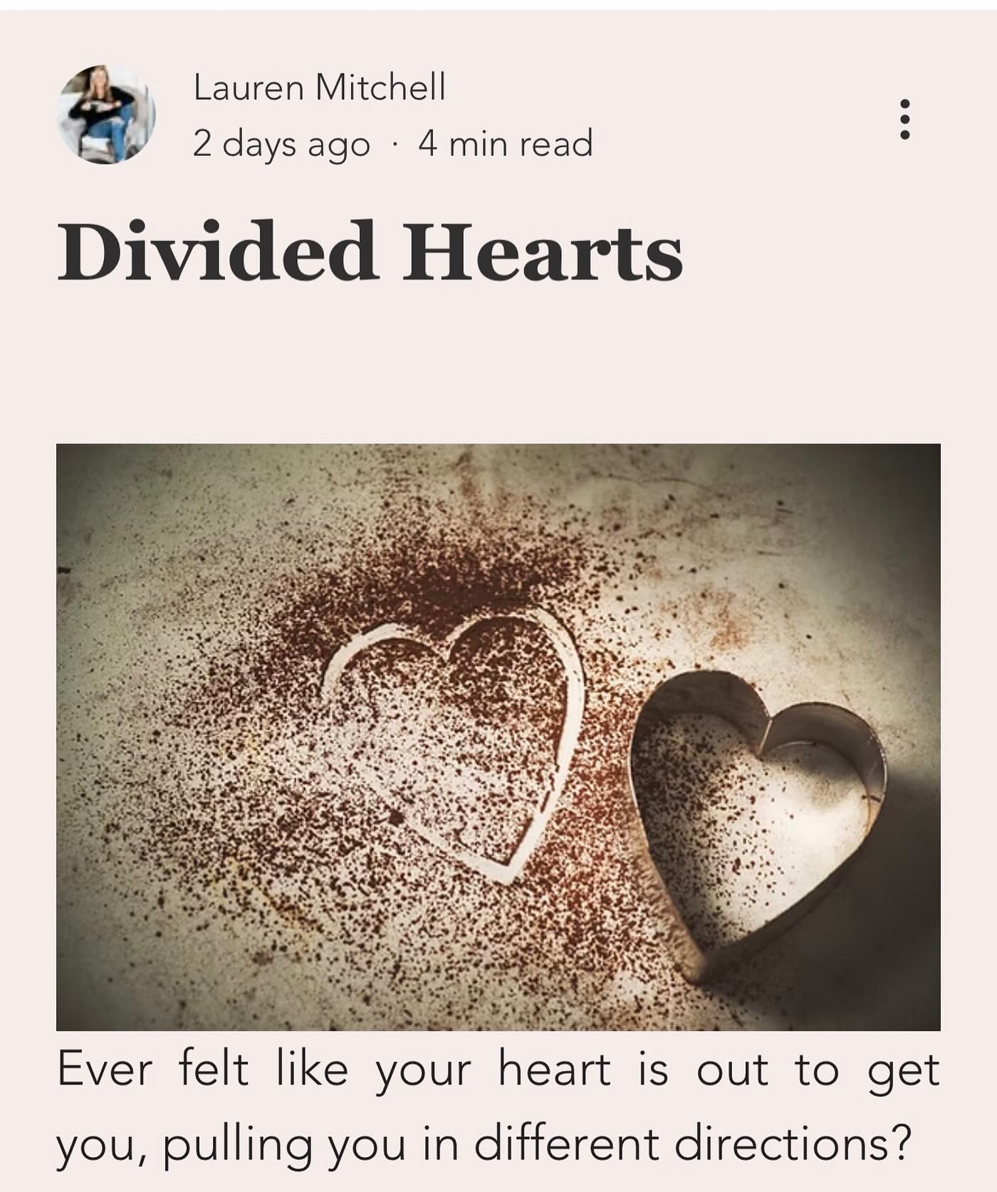 I have. I am constantly betrayed by my own feelings. They can quickly lead me down slippery paths.
Even if we are believers redeemed by grace, we still live in what the Bible calls our “flesh,” our human desires that lead us to selfishness. On our way to sanctification, it can continue to tug at us.
David understood this feeling.
Read Psalm 86 and hear how he expresses it.
I love verse 11 where David wrote,
“Teach me your way, O LORD, that I may walk in your truth;
unite my heart to fear your name.”
Unite my heart. That’s a unique request. It sounds as if a civil war rages in David’s heart.
This is how I feel lots of days. So many things tug at my heart. I give pieces of my heart away to anxious thoughts and lesser things all the time. Sometimes I let things get in the way of my heart’s purpose. My heart becomes unintentionally divided. It becomes difficult to focus my thoughts.
It surprises me that it takes so little to distract me. My heart can be flighty. Many things keep me from being fully engaged in God’s purpose for my day. My mind fractures, going in all kinds of directions, but getting me nowhere. Unfortunately, getting distracted takes very little effort on my part.
The things that distract us don’t even have to be bad things in themselves; they become bad only when we elevate them to a place in our hearts that they were never meant to occupy.
What pulls at your heart and distracts you from singular devotion to Jesus?
Leave it in the comments and I’ll pray specifically over this distraction.
What’s more, I bet I struggle with it too!
Link to full blog post in stories 🔗
#steadfast #steadfastthroughpsalms #unite #hearts #undividedattention #prayer #god #author #writersofinstagram