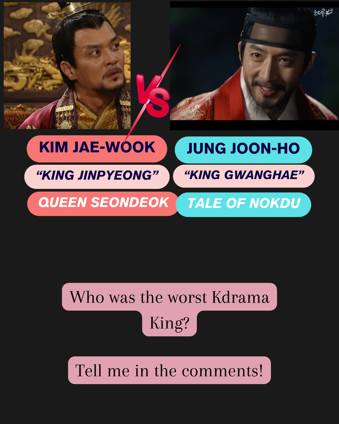 It’s time for a royal showdown 👀
Who claims the crown for Worst Kdrama King?
🩸 King Jinpyeong from Queen Seondeok — the ruler who let manipulation and fear destroy everything he didn't build…
OR 👑 King Gwanghae from The Tale of Nokdu — a lesser-known gem where royal secrets, betrayal, and tragic love take center stage.
If you haven’t seen Tale of Nokdu yet, it’s a must-watch for every sageuk lover — romance, deception, and heartache all in one masterpiece. 🎭💔
Drop your vote below ⬇️
Who failed harder as a king — and who broke your heart more?
Shop my handmade Kdrama gifts, stickers, and journals → link in bio and bit.ly/490ktyS💕
#KdramaAndChill #KdramaJournal #KdramaPlanner #KdramaGiftIdea #KdramaFans #KdramaMerch #ShopSmallBusiness #koreandrama #kdramalover #KdramaShop #KdramaCommunity #WorstKdramaKing #QueenSeondeok #TaleOfNokdu #KingGwanghae #SageukDrama #HistoricalKdrama #KdramaAddict #KdramaPoll
