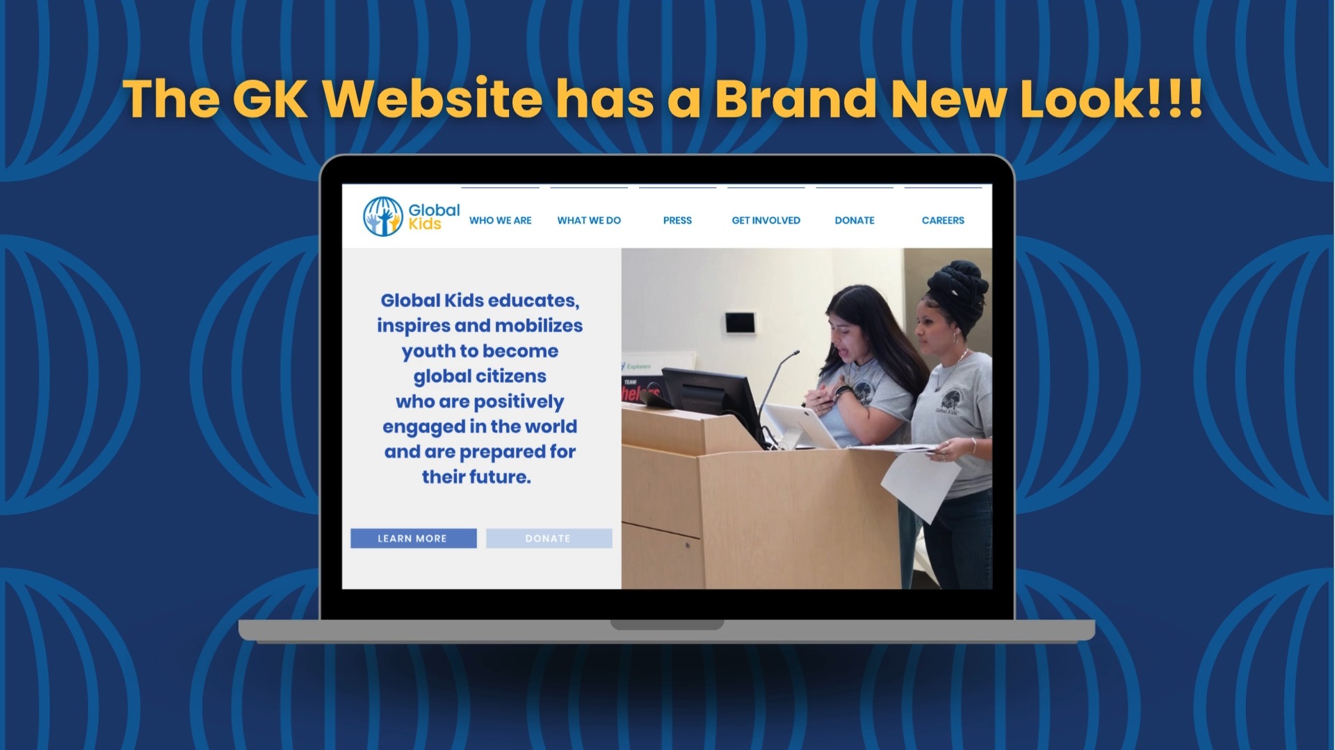 You may have noticed… Global Kids is sporting a fresh new look. Our brand refresh marks an exciting new chapter, onward and upward into 2026!
Visit our LinkTree in our bio to see the new rebranding: https://www.globalkids.org/
#youth #celebrate #inspire #GKAllDay #empowerment #future #leaders