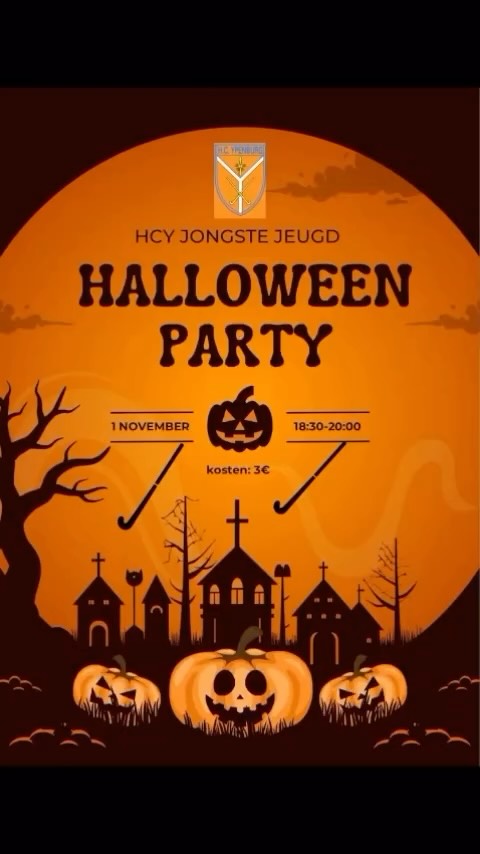 Griezelig gaaf! ?
Wat een topavond was het JJ Griezelfeest! Ons clubhuis veranderde in een spookhuis vol enge geesten, heksen en zombies. ?
Met leuke spelletjes, karaoke, disco en bingo begeleid door onze supercoole jeugdtrainers beleefden de kleine sterren van HCY een avond om nooit te vergeten! ??
