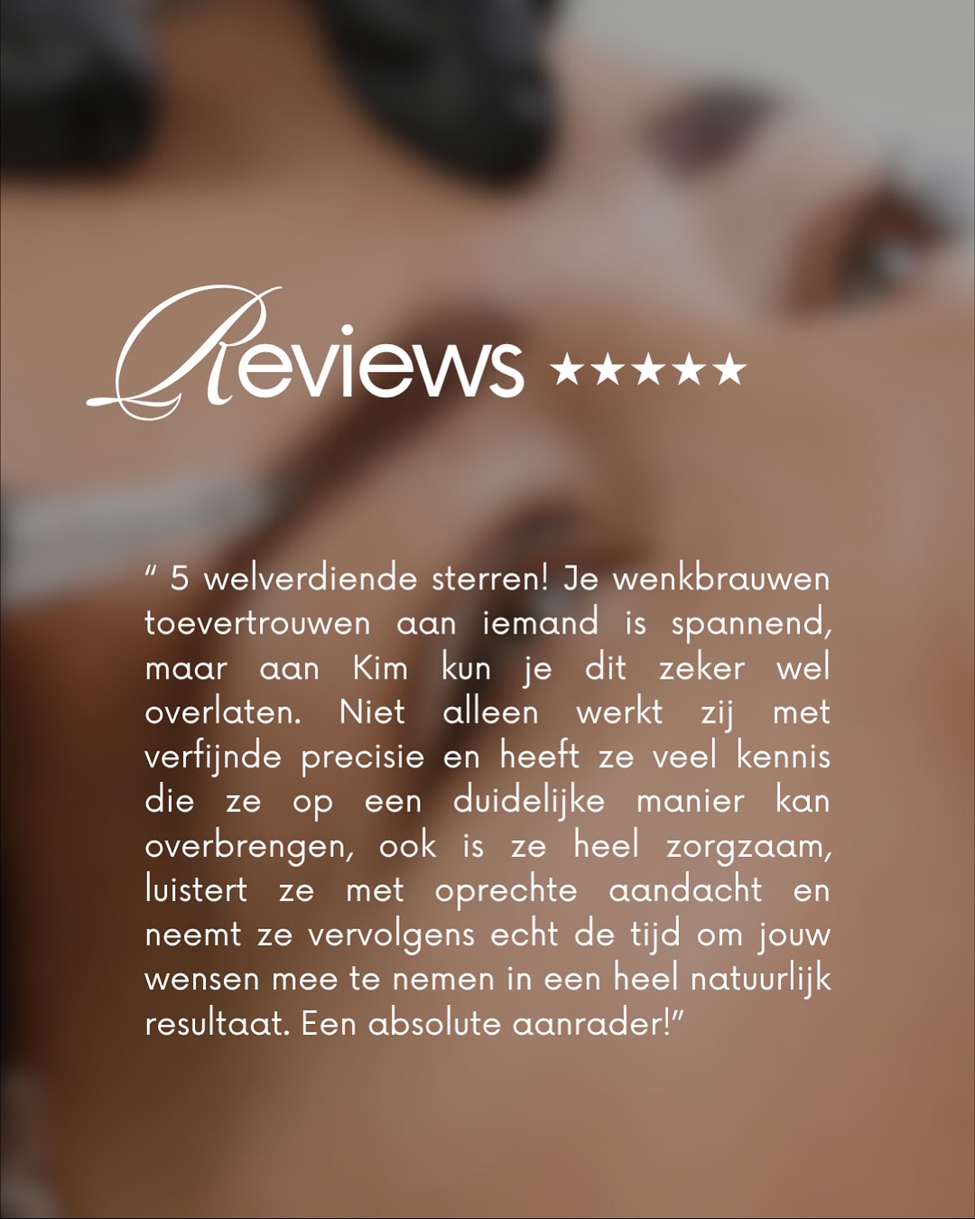 Zó dankbaar voor alle lieve google reviews die ik van jullie krijg!
Het is precies dát wat mijn werk in de PMU zo bijzonder maakt. Elke dag mag ik mensen blij maken en hun zelfvertrouwen een boost geven. Dat is mijn grootste motivatie om telkens weer het beste resultaat te creëren!
#dankbaar #pmu #powderbrows