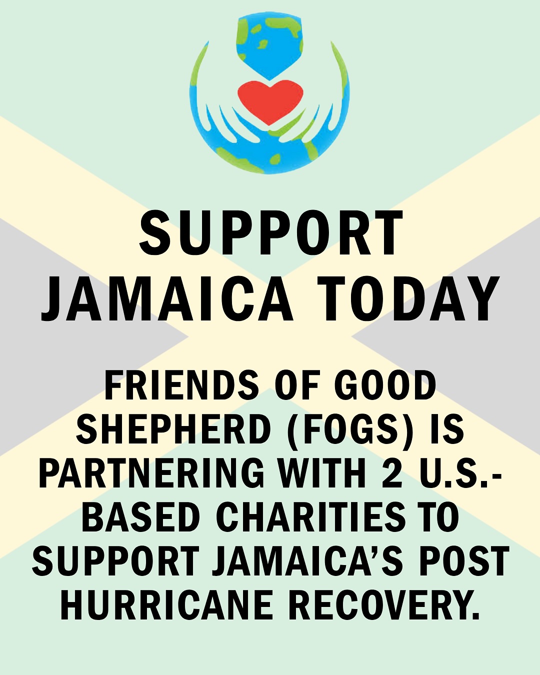 JAMAICA HURRICANE RELIEF 🇯🇲
Many Jamaican families are struggling after the storm. Families need food, water, shelter — and your help can make an immediate impact.
💸 Donate Funds:
Zelle: fogsintl@gmail.com (Note: Melissa)
or send checks to:
Friends of Good Shepherd Intl
P.O. Box 278844, Miramar, FL 33027
🧺 Donate Hurricane Supplies:
If you prefer to give relief items instead of money — such as canned food, hygiene kits, blankets, or baby supplies — your contribution is just as vital.
#SupportJamaica #HurricaneRelief #GiveHope #HurricaneMelissa #JamaicaLife