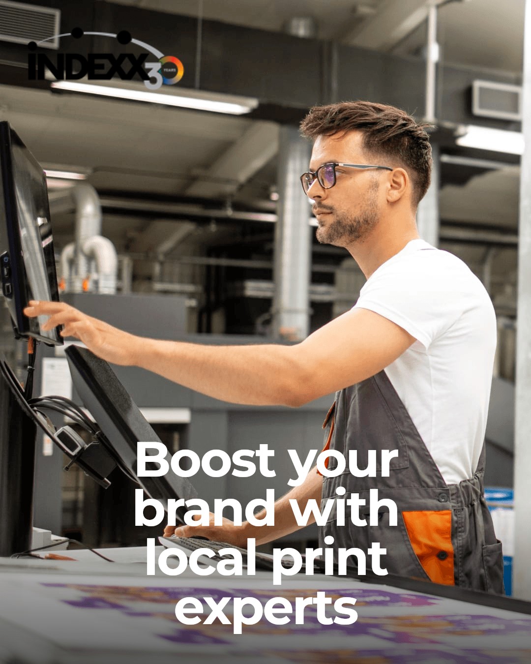 Looking to grow your small business? Harness the power of local printing expertise with Indexx.
From sharp digital prints to large-scale banners, we provide tailored solutions that boost your brand and connect you with your community.
Partner with a local team that knows your market and delivers award-winning quality every time.
Ready to make your next print project a success? Let's create something remarkable together!