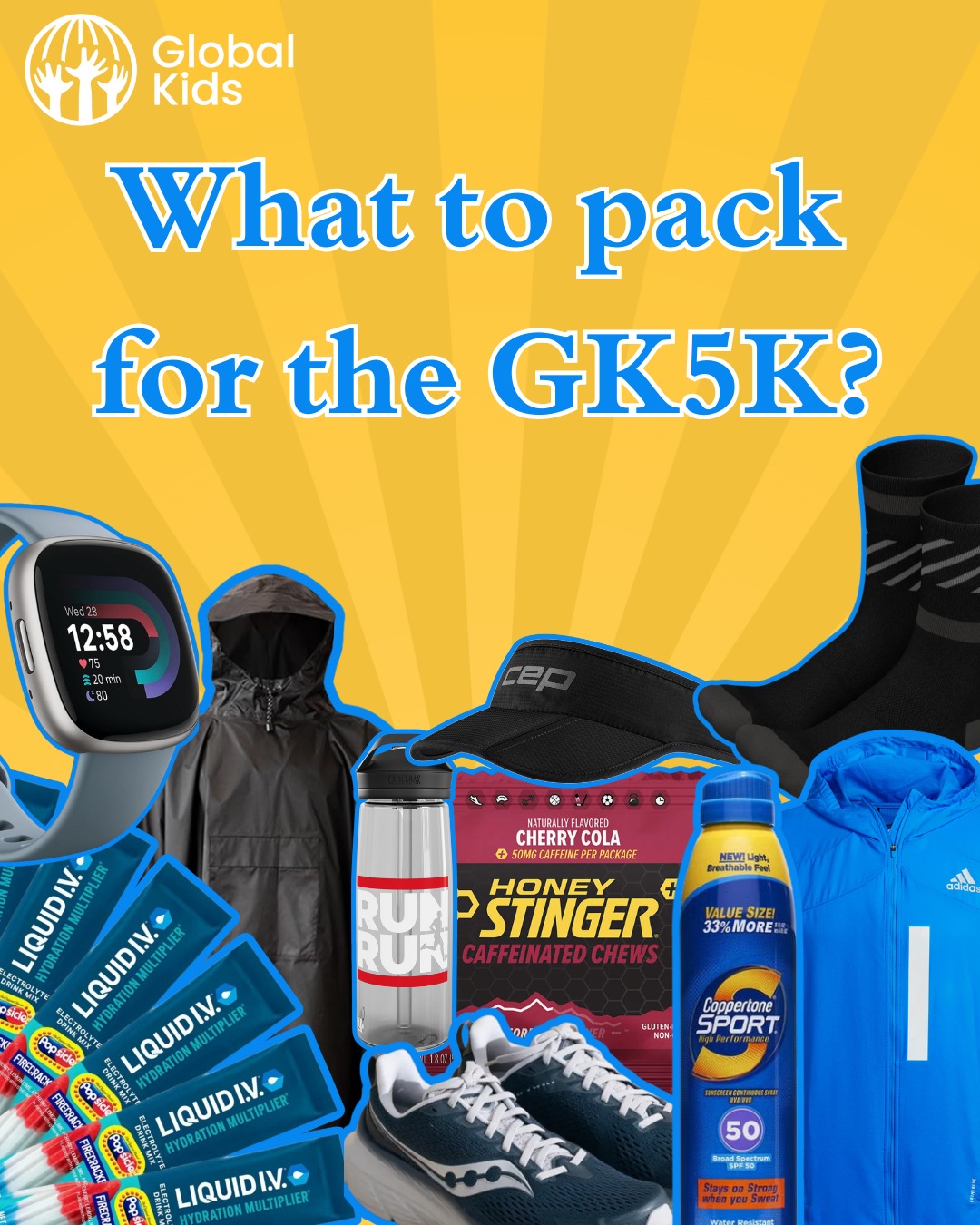 Race day is coming! Are you gear-ready for the #GK5K?
From must-have essentials to the nice to have extras, we’ve got the tips to keep you running strong.
Ready to run for a cause? Click the link in our bio to register or give today!
#GKAllDay #YouthVoices #Celebrate #empowerment