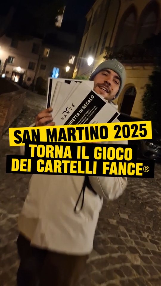 🎯 IL GIOCO DEI CARTELLI È TORNATO!
Alla Fiera di San Martino abbiamo nascosto i nuovi cartelli FANCE in tre livelli 👇
🧢 LEVEL 1 → Berretta FANCE in regalo
⚡ LEVEL 2 → -30% su tutto
🔥 LEVEL 3 → -50% su tutto
Ma ATTENZIONE 👇
Per attivare la promo, devi:
1️⃣ Trovare un cartello
2️⃣ Farti una storia su Instagram
3️⃣ Taggare @fanceabbigliamento
4️⃣ Portarlo al banco FANCE 🎪
E il premio è tuo SUBITO 😎
📍 Santarcangelo di Romagna – Viale Gaetano Marini
🗓️ 8 • 9 • 10 • 11 novembre
#FanceAbbigliamento #GiocoFance #FieraSanMartino #Santarcangelo #ModaStreet #MercatoItaliano #ScontiFance #streetwear