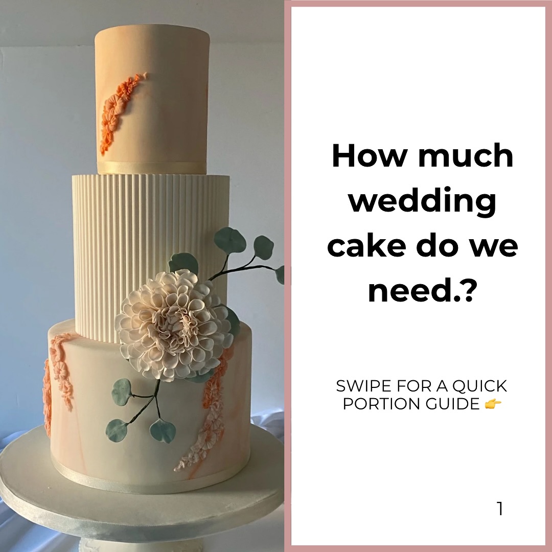 “How much cake do you really need for your big day?
One of the first things couples ask me is how to pick the right size. So I put together this simple guide to help you plan with ease.
Whether you’re keeping it small or going all out, these tips will help you choose a cake that fits your guest count without stress or waste.
Ready to chat about the cake of your dreams? I’m here and happy to help.”
#weddingcakeguide #weddingplanningtips #ukweddingcakes #weddingcakemakeruk #weddingcakedesign #bridetobe2026 #engagedcoupleinuk #leicesterweddingcakes #luxuryweddingcake #weddingportionguide #julietcakesit #weddinginspo2026 #weddingideasuk #cakemakeruk