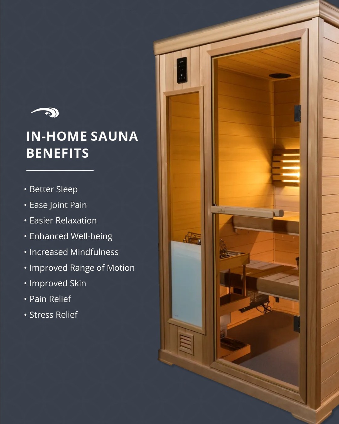 Finnleo saunas help with stress, recovery and better sleep. Once you start using one regularly, you’ll wonder how you ever went without it.
#ColumbiaPoolAndSpa #HotTub #CustomPool #CommercialPool #DreamPool #PoolGoals #MidMissouriPool #SwimSpa