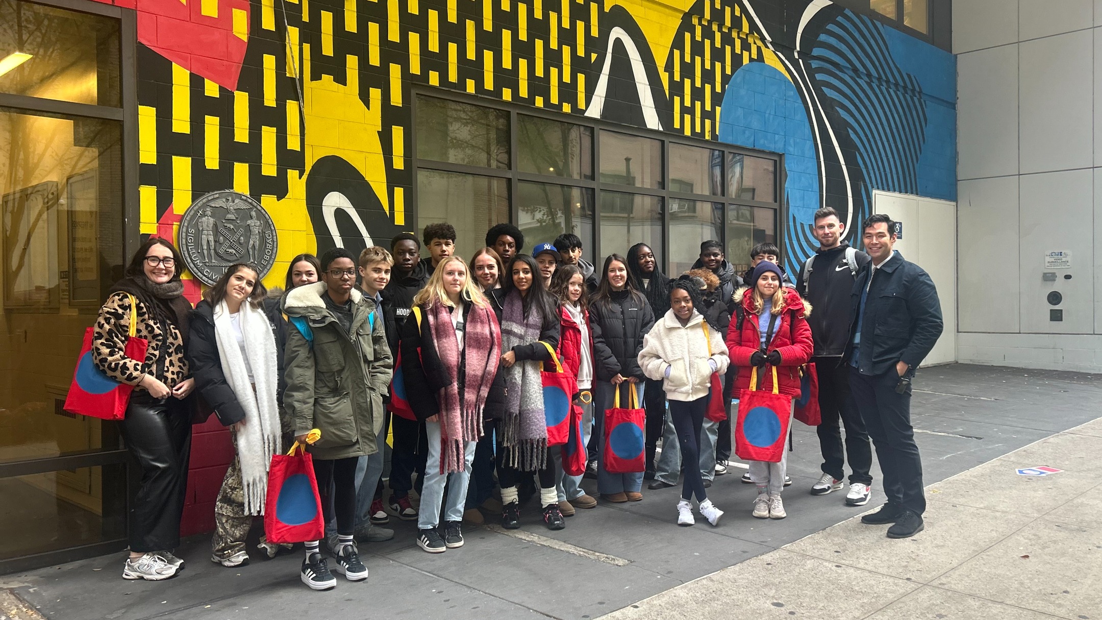 Bluecoat Wollaton Academy, a school based in Nottingham, United Kingdom came to visit the High School of Art and Design!
They had the opportunity to visit our Illustration, Film and Photography departments and learn how the largest CTE school in NYC, supports their young professionals and prepares them for the future.
A Special Thank you to:
Mr. Harrington in our Illustration Department,
Mr. Harchol in our Film Department,
Mrs. McLaughlin in our Photography Department,
Mr. Pasetsky our Assistant Principal of Administration, Art & CTE Departments,
and
Mr. Sugiura our Principal.